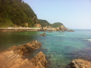 This stretch of coastline was worth the detour. 