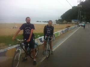 Team Cal and Blythe reppin the new 'Wishes for Kids' stash. 