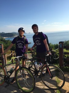 With the legend himself at the finish line, rocking my new 'Wishes for Kids' stash.