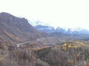 The first roads of the journey east.